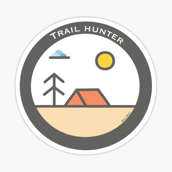 Item preview, hiking on a trail in the forest to go camping designed and sold by Mel Bel .