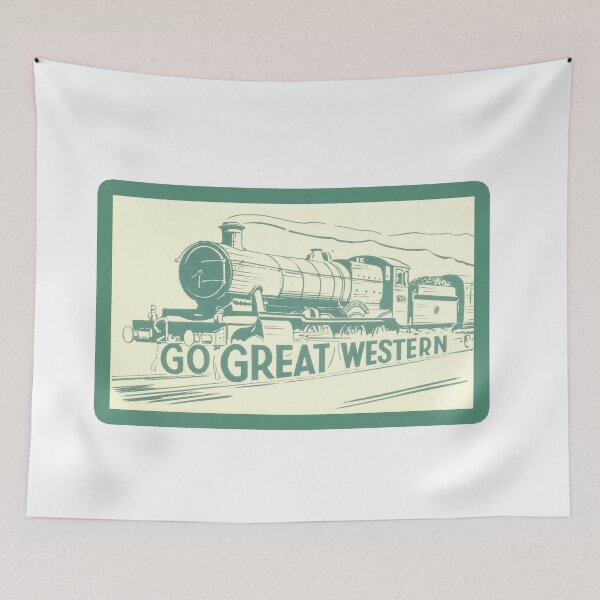 Item preview, Vintage Great Western Railway - Go Great Western designed and sold by QuayTradingCo.