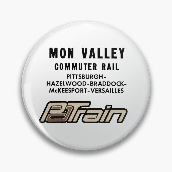 Item preview, Vintage PAT Train - Pittsburgh - Mon Valley Commuter Rail designed and sold by QuayTradingCo.