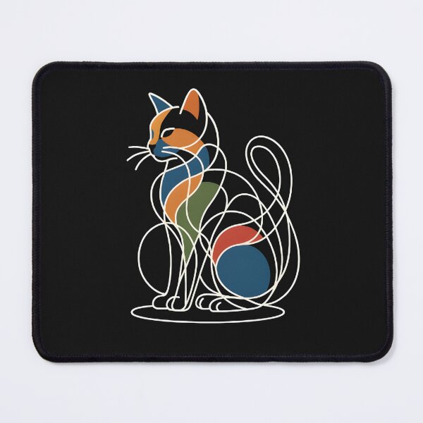 Item preview, Minimalist Cat Outline Drawing T-shirt designed and sold by CanvaSnap ⭐⭐⭐⭐⭐.