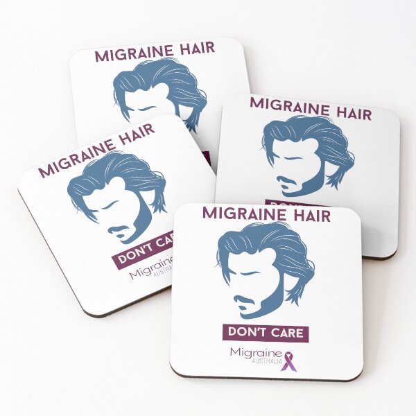 Item preview, Migraine Hair Don't Care designed and sold by Migraine Australia.