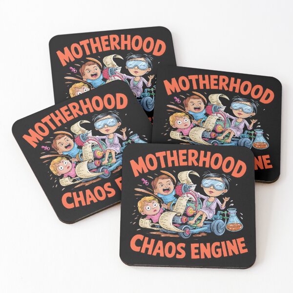 Item preview, Motherhood Chaos Engine – Funny Mother's Day designed and sold by Fragy72.