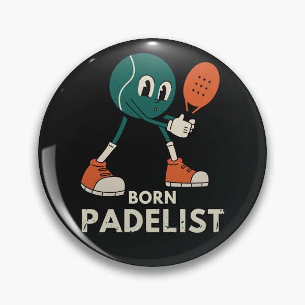 Item preview, Born Padelist Funny Padel Player designed and sold by Anniko Art Studio.