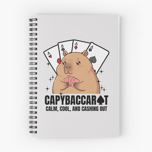 Item preview, Capybaccarat - Calm, Cool, And Cashing Out designed and sold by The magic  Yellow bus.
