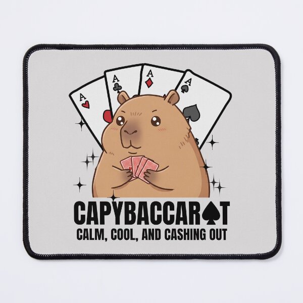 Item preview, Capybaccarat - Calm, Cool, And Cashing Out designed and sold by The magic Yellow bus.