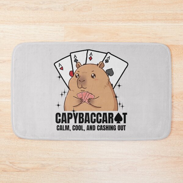 Item preview, Capybaccarat - Calm, Cool, And Cashing Out designed and sold by The magic Yellow bus.