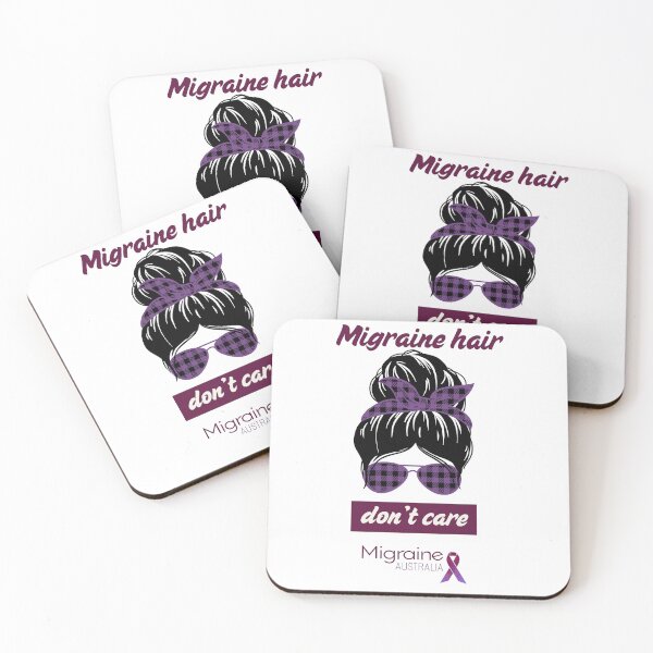 Item preview, Migraine Hair Don't Care designed and sold by Migraine Australia.