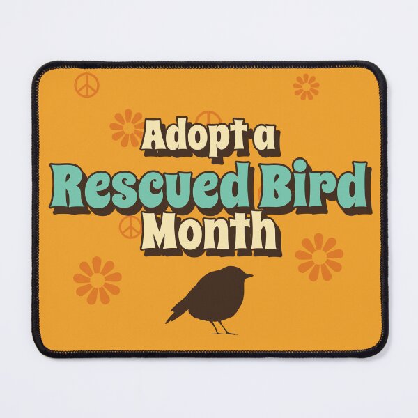 Item preview, adopt a rescued bird month designed and sold by RepYourLook.