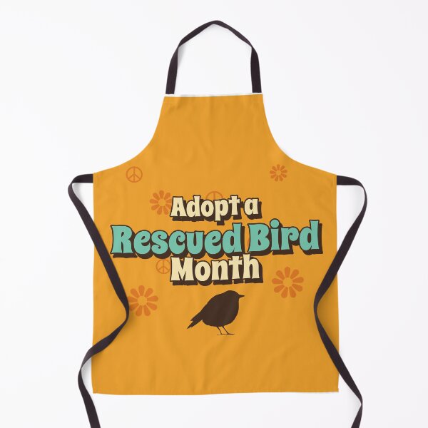 Item preview, adopt a rescued bird month designed and sold by RepYourLook.