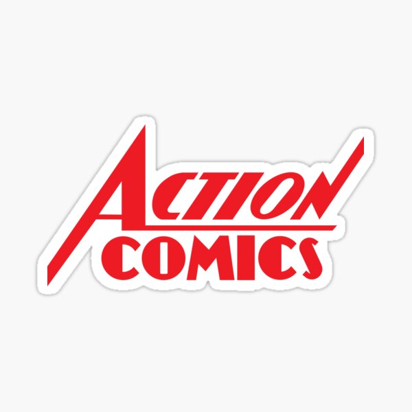 Item preview, Action Comics logo designed and sold by The Common Tee.