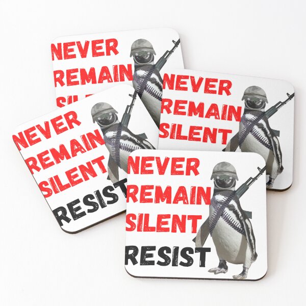 Item preview, Geared Up Resist Penguin designed and sold by Linklandiya.