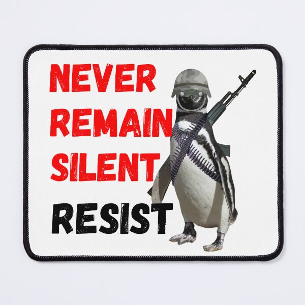Item preview, Geared Up Resist Penguin designed and sold by Linklandiya.