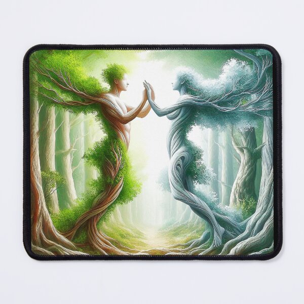 Item preview, When the Winter Season and the Spring Season Meet designed and sold by CarolM.