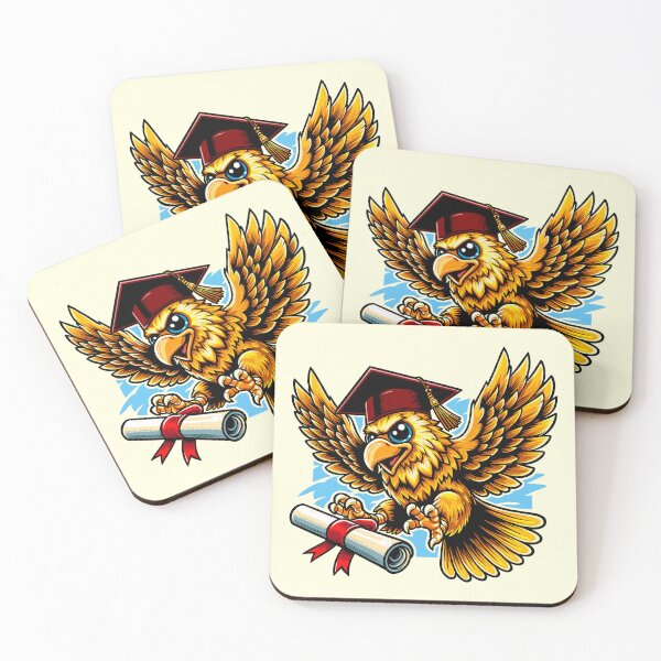 Item preview, Graduation Golden Eagle Soaring designed and sold by Ghost on Toast.