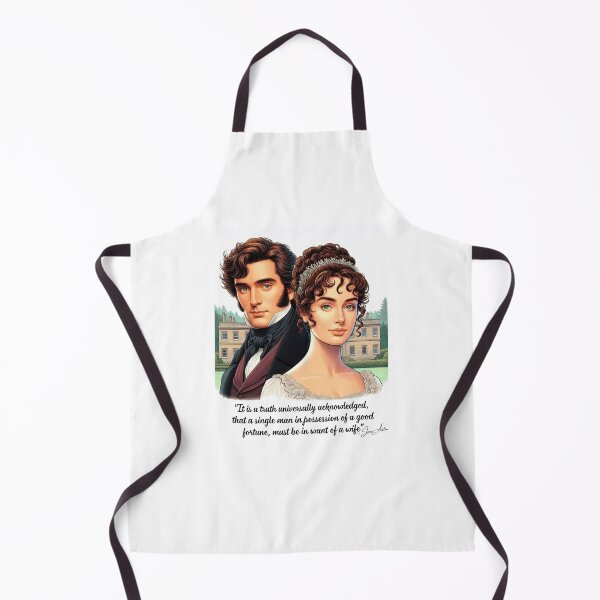 Item preview, Pride and Prejudice: Man With Good Fortune Wants a Wife designed and sold by SassiDesigns.