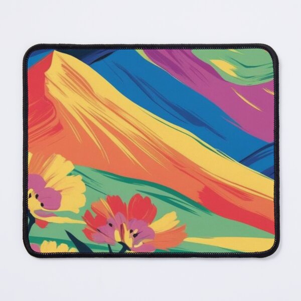 Item preview, Majestic Abstract Peaks – Sunrises and Hiking designed and sold by Forest Aura Vibes.