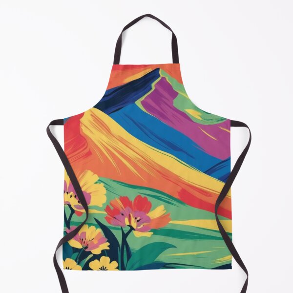Item preview, Majestic Abstract Peaks – Sunrises and Hiking designed and sold by Forest Aura Vibes.
