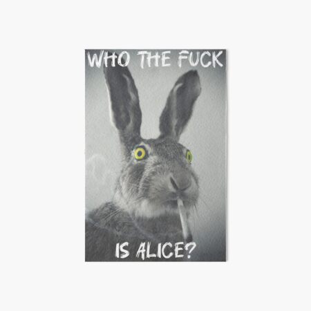 Artikel-Vorschau von Wer zum Teufel ist Alice?, designt und verkauft von bananaluv.