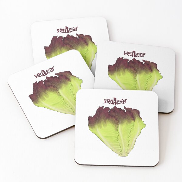 Item preview, "red leaf" Red leaf lettuce designed and sold by Pigeondispatch.