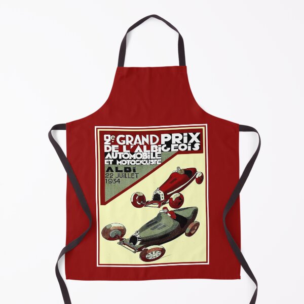 Item preview, L' Albigeois Vintage 1934 Grand Prix Automobile Racing Advertising Print designed and sold by posterbobs.