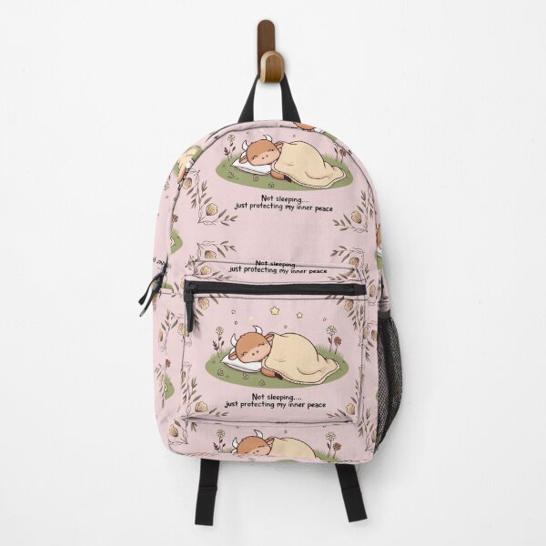 Item preview, Taurus at Peace – Cute and Funny Design designed and sold by All Creative Designer.