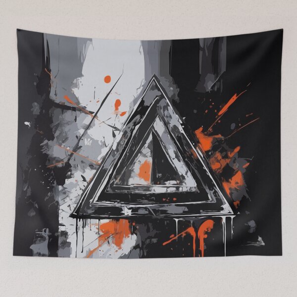 Item preview, An Abstract Triangle Explodes with Color designed and sold by scarlov.