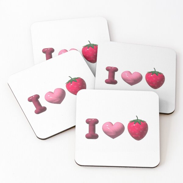 Item preview, Strawberry Balloons designed and sold by Greatbluewhale3.