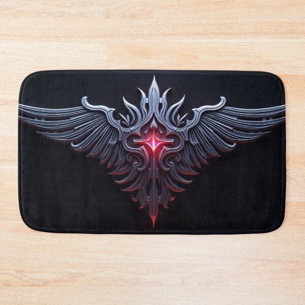 Item preview, Gothic Winged Emblem designed and sold by ArtemisDesignAI.