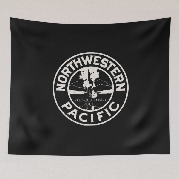 Item preview, Vintage Northwestern Pacific Railroad - The Redwood Empire Route designed and sold by QuayTradingCo.