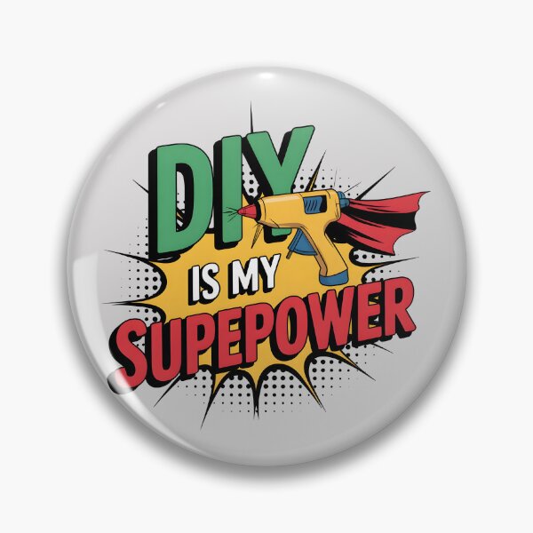Item preview, DIY Is My Superpower designed and sold by Jollys-ArtShop.
