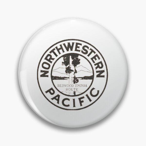 Item preview, Vintage Northwestern Pacific Railroad - The Redwood Empire Route designed and sold by QuayTradingCo.