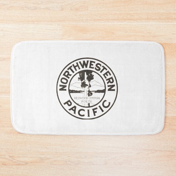 Item preview, Vintage Northwestern Pacific Railroad - The Redwood Empire Route designed and sold by QuayTradingCo.