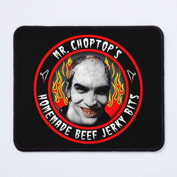 Item preview, MR. CHOPTOP'S - HOMEMADE BEEF JERKY BITS designed and sold by Garden Of Nightmares.