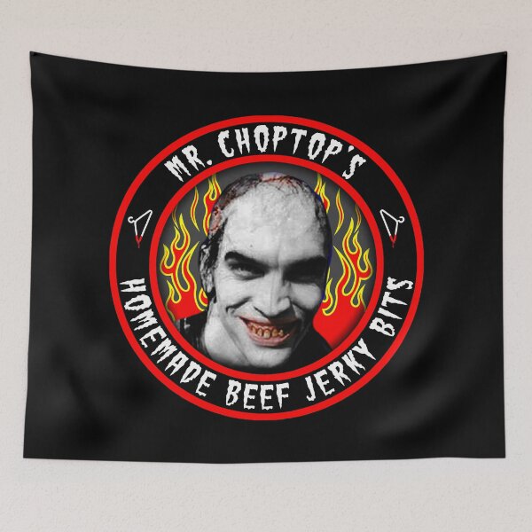 Item preview, MR. CHOPTOP'S - HOMEMADE BEEF JERKY BITS designed and sold by Garden Of Nightmares.