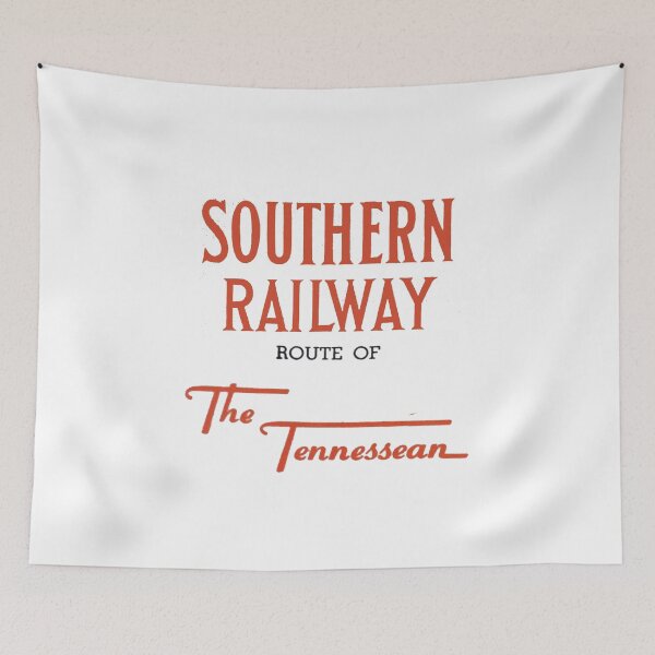 Item preview, Vintage Southern Railway - Route of The Tennessean designed and sold by QuayTradingCo.