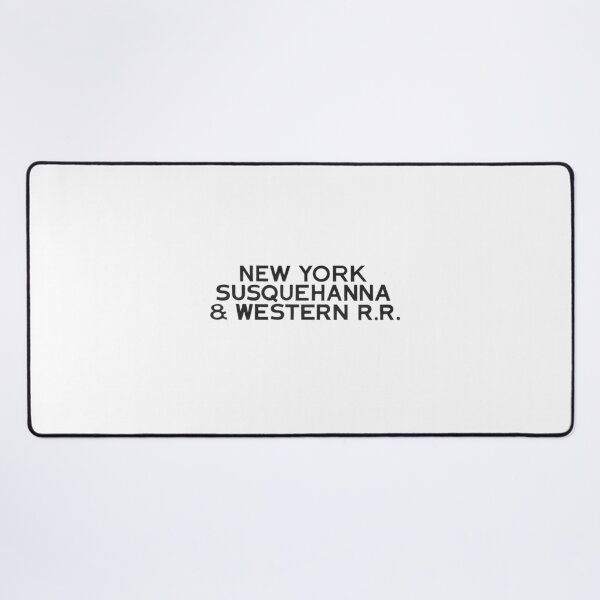 Item preview, Vintage New York Susquehanna and Western Railroad designed and sold by QuayTradingCo.