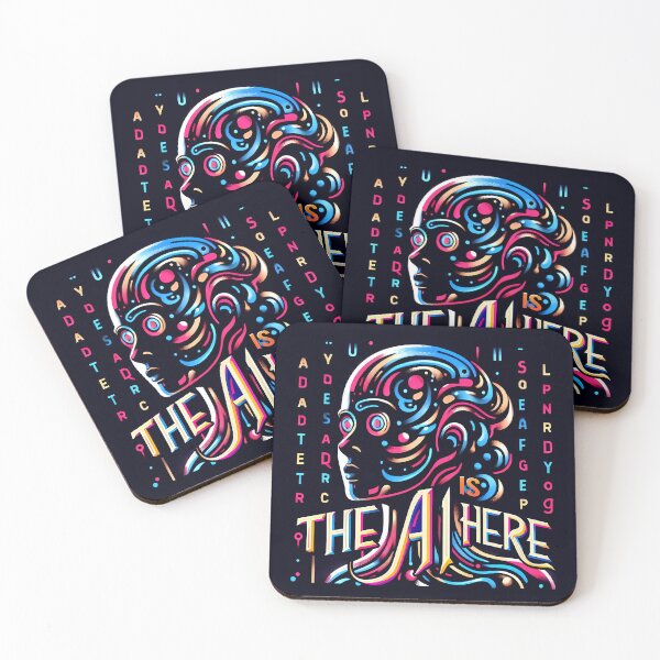 Item preview, The AI is here, typography designed and sold by maxmaj.