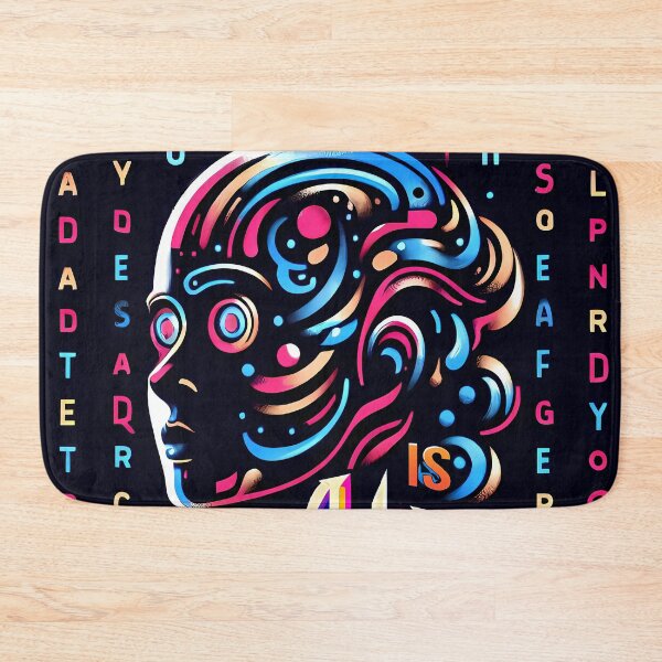 Item preview, The AI is here, typography designed and sold by maxmaj.