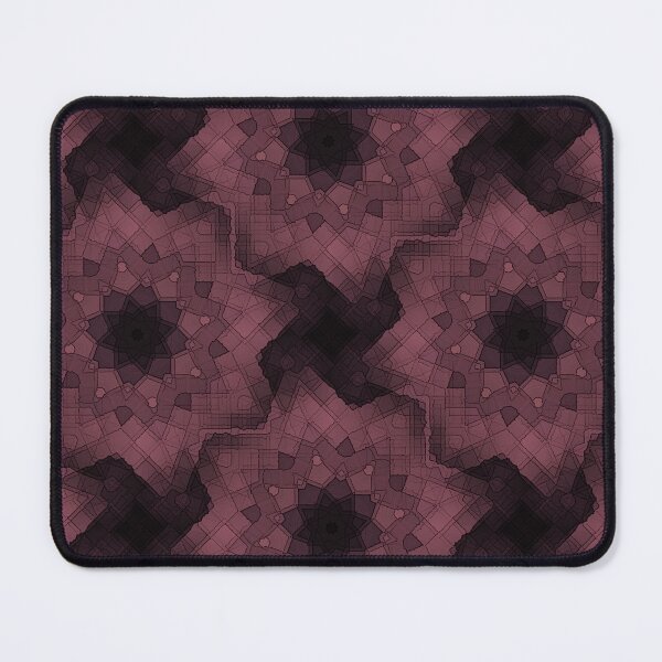 Item preview, Floral Mandala Pattern in Reddish Brown designed and sold by Artistestella.