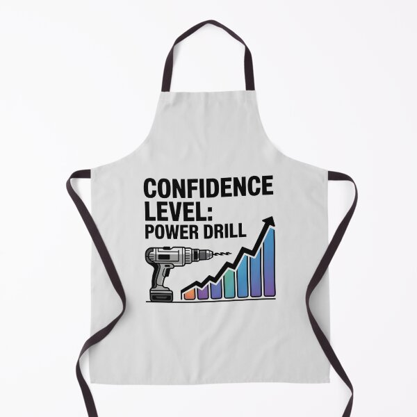 Item preview, Confidence Level: Power Drill designed and sold by Jollys-ArtShop.