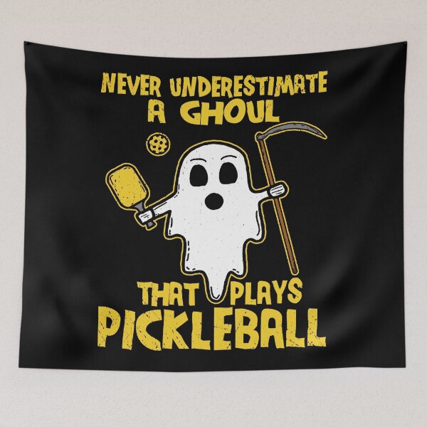 Item preview, Ghoul Power – Funny Pickleball Spirit designed and sold by miaa-artistshop.