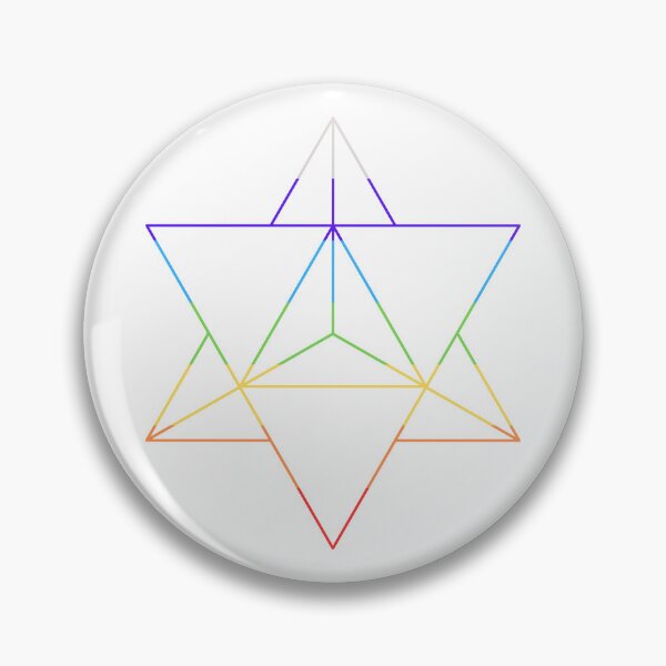 Aperçu de l'œuvre Merkaba - Chakras créée et vendue par Pixels2Patterns.