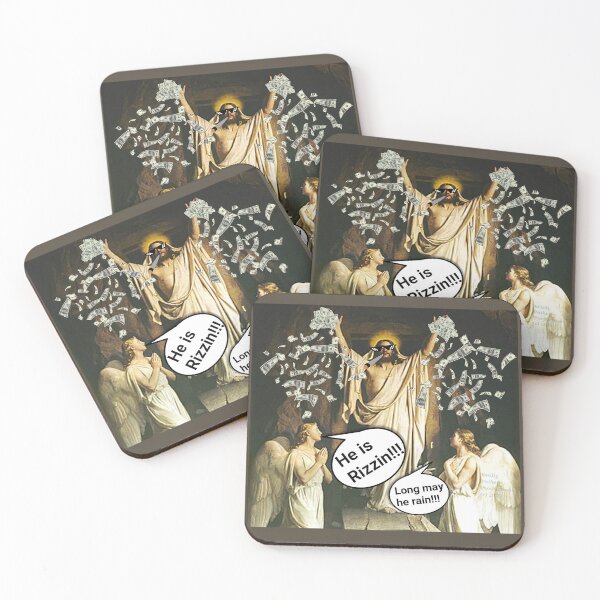 Item preview, Jesus is Rizzin Easter Miracle designed and sold by reallypathetic.