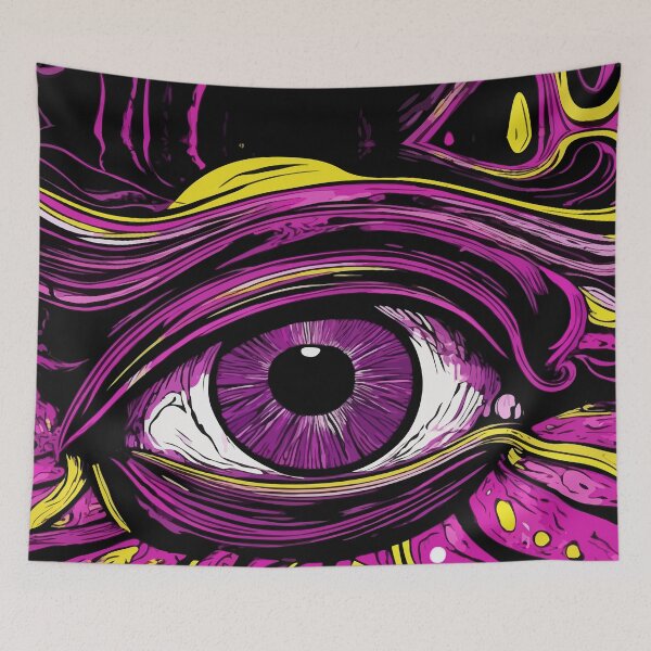 Item preview, The Intense Eye in Vibrant Hues designed and sold by scarlov.