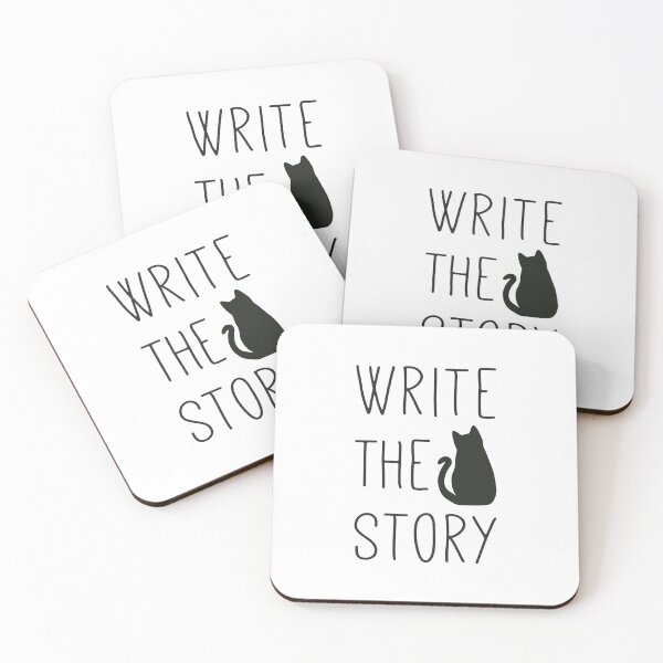 Item preview, Writers - Just Write the Story - NaNoWriMo and Word Goals designed and sold by MoePark.