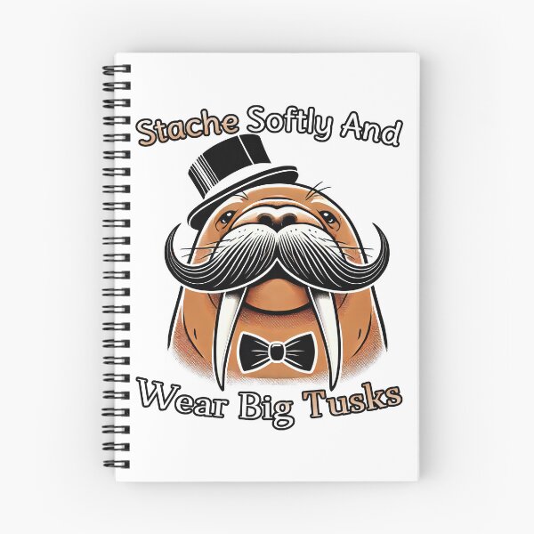 Item preview, Dapper Walrus – Stache Softly & Wear Big Tusks designed and sold by SHHCreations.