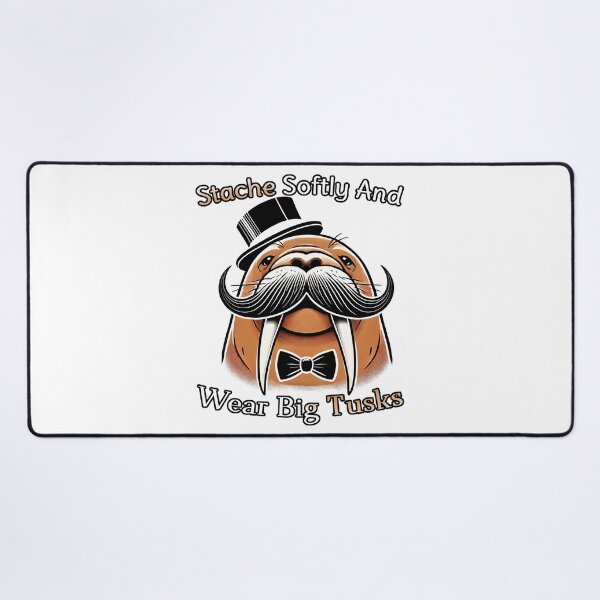 Item preview, Dapper Walrus – Stache Softly & Wear Big Tusks designed and sold by SHHCreations.