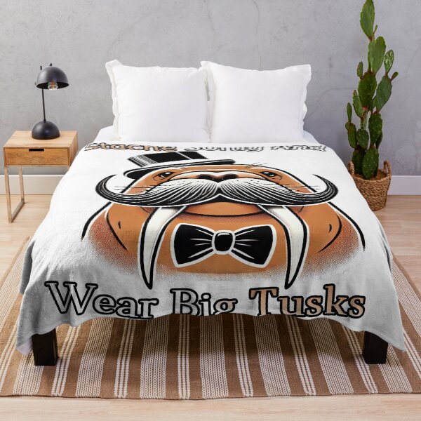 Item preview, Dapper Walrus – Stache Softly & Wear Big Tusks designed and sold by SHHCreations.