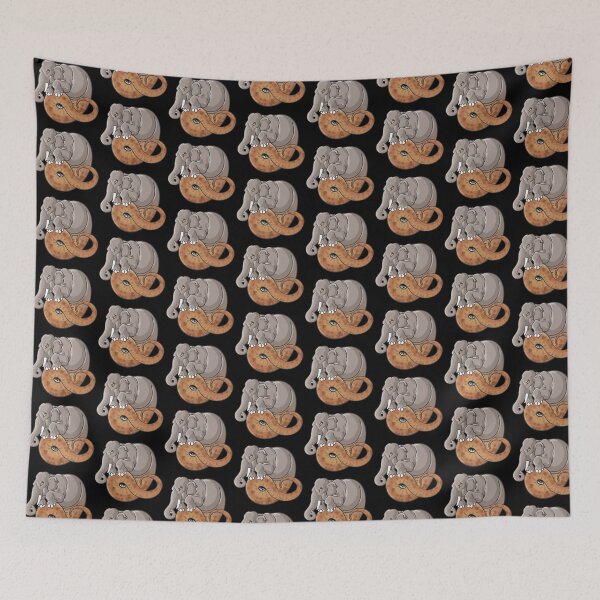 Item preview, Serpent-Tailed Elephant — Mythical Pattern (SRBartist Style) designed and sold by SRBartist.