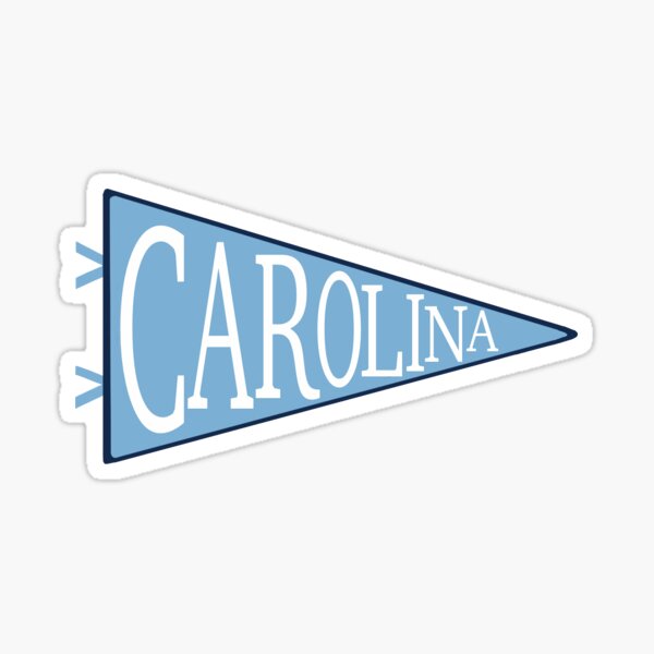 Aperçu de l'œuvre fanion universitaire pour Chapel Hill créée et vendue par Anna Guzzo.
